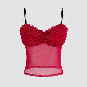 Cider Pink Sheer Camisole